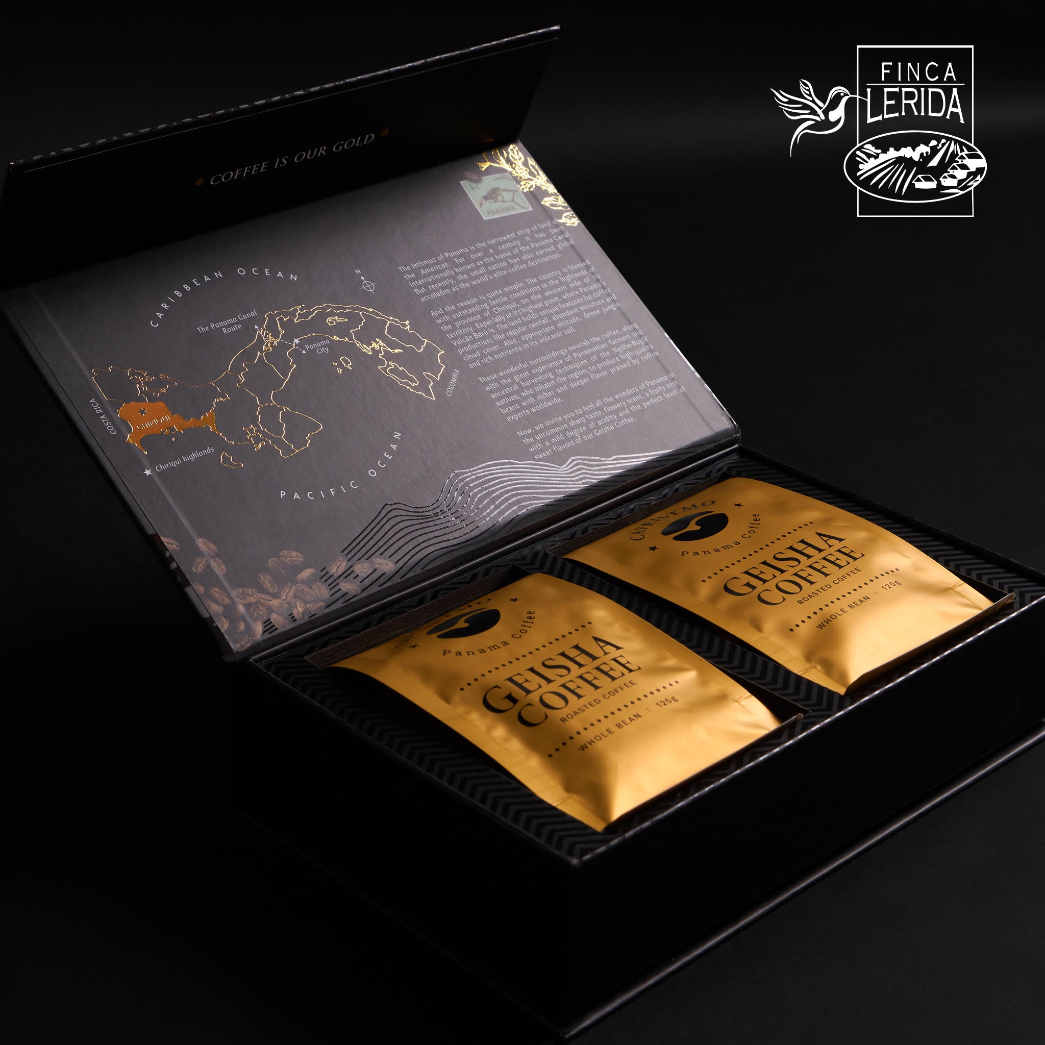 FINCA LERIDA GEISHA - DELUXE DOUBLE BOX