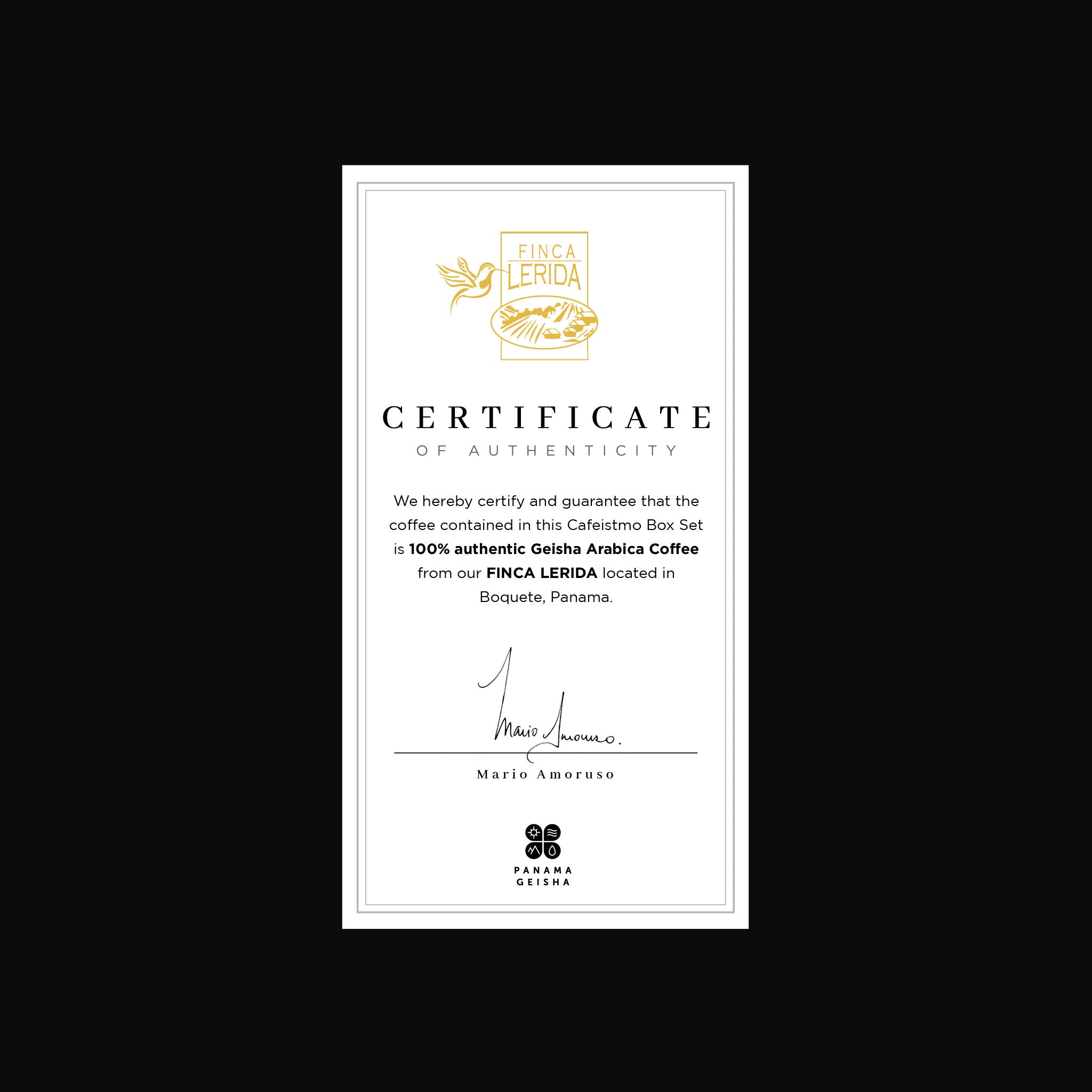 FINCA LERIDA GEISHA - SINGLE BOX