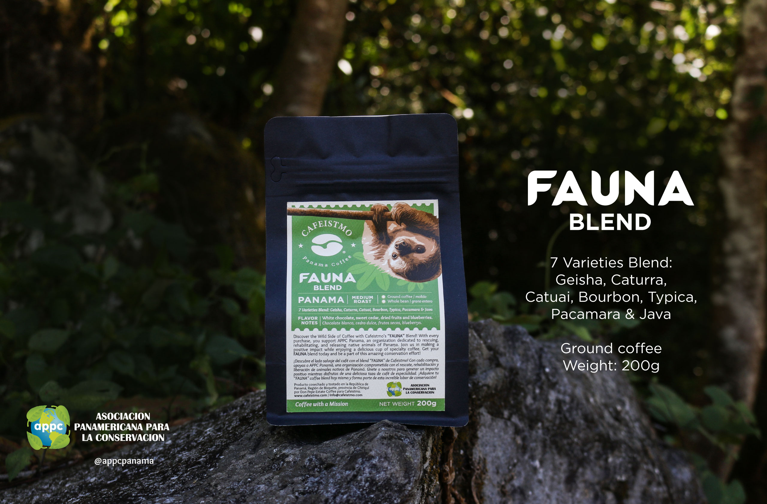 Cafeistmo Fauna Blend coffee